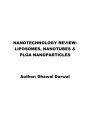 ŷKoboŻҽҥȥ㤨NANOTECHNOLOGY REVIEW: LIPOSOMES, NANOTUBES & PLGA NANOPARTICLESŻҽҡ[ DHAWAL DORWAL ]פβǤʤ1,603ߤˤʤޤ