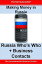 Making Money in Russia: Russia Who's Who + Business Contacts