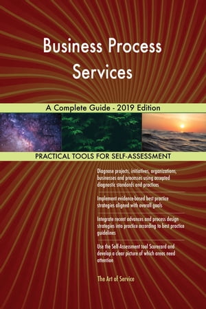 ＜p＞Who is the Business Process Services process owner? What Business Process Services modifications can you make work for you? How do you set Business Process Services stretch targets and how do you get people to not only participate in setting these stretch targets but also that they strive to achieve these? Are there any easy-to-implement alternatives to Business Process Services? Sometimes other solutions are available that do not require the cost implications of a full-blown project? How do the Business Process Services results compare with the performance of your competitors and other organizations with similar offerings?＜/p＞ ＜p＞Defining, designing, creating, and implementing a process to solve a challenge or meet an objective is the most valuable role… In EVERY group, company, organization and department.＜/p＞ ＜p＞Unless you are talking a one-time, single-use project, there should be a process. Whether that process is managed and implemented by humans, AI, or a combination of the two, it needs to be designed by someone with a complex enough perspective to ask the right questions. Someone capable of asking the right questions and step back and say, 'What are we really trying to accomplish here? And is there a different way to look at it?'＜/p＞ ＜p＞This Self-Assessment empowers people to do just that - whether their title is entrepreneur, manager, consultant, (Vice-)President, CxO etc... - they are the people who rule the future. They are the person who asks the right questions to make Business Process Services investments work better.＜/p＞ ＜p＞This Business Process Services All-Inclusive Self-Assessment enables You to be that person.＜/p＞ ＜p＞All the tools you need to an in-depth Business Process Services Self-Assessment. Featuring 917 new and updated case-based questions, organized into seven core areas of process design, this Self-Assessment will help you identify areas in which Business Process Services improvements can be made.＜/p＞ ＜p＞In using the questions you will be better able to:＜/p＞ ＜p＞- diagnose Business Process Services projects, initiatives, organizations, businesses and processes using accepted diagnostic standards and practices＜/p＞ ＜p＞- implement evidence-based best practice strategies aligned with overall goals＜/p＞ ＜p＞- integrate recent advances in Business Process Services and process design strategies into practice according to best practice guidelines＜/p＞ ＜p＞Using a Self-Assessment tool known as the Business Process Services Scorecard, you will develop a clear picture of which Business Process Services areas need attention.＜/p＞ ＜p＞Your purchase includes access details to the Business Process Services self-assessment dashboard download which gives you your dynamically prioritized projects-ready tool and shows your organization exactly what to do next. You will receive the following contents with New and Updated specific criteria:＜/p＞ ＜p＞- The latest quick edition of the book in PDF＜/p＞ ＜p＞- The latest complete edition of the book in PDF, which criteria correspond to the criteria in...＜/p＞ ＜p＞- The Self-Assessment Excel Dashboard＜/p＞ ＜p＞- Example pre-filled Self-Assessment Excel Dashboard to get familiar with results generation＜/p＞ ＜p＞- In-depth and specific Business Process Services Checklists＜/p＞ ＜p＞- Project management checklists and templates to assist with implementation＜/p＞ ＜p＞INCLUDES LIFETIME SELF ASSESSMENT UPDATES＜/p＞ ＜p＞Every self assessment comes with Lifetime Updates and Lifetime Free Updated Books. Lifetime Updates is an industry-first feature which allows you to receive verified self assessment updates, ensuring you always have the most accurate information at your fingertips.＜/p＞画面が切り替わりますので、しばらくお待ち下さい。 ※ご購入は、楽天kobo商品ページからお願いします。※切り替わらない場合は、こちら をクリックして下さい。 ※このページからは注文できません。