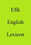 Efik English LexiconŻҽҡ[ Trebor Hog ]