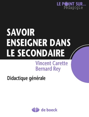 Savoir enseigner dans le secondaire