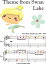 Theme from Swan Lake Easiest Piano Sheet Music with Colored Notation