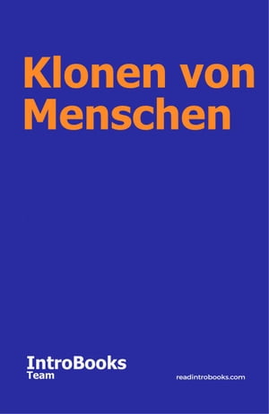 Klonen von Menschen