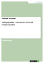 ＜p＞Studienarbeit aus dem Jahr 2004 im Fachbereich P?dagogik - Geschichte der P?d., Note: 1,0, Universit?t Augsburg, Veranstaltung: Seminar Personen- und Ideengeschichte der P?dagogik, 5 Quellen im Literaturverzeichnis, Sprache: Deutsch, Abstract: Friedrich Schleiermachers Theorien und sein Gedankengut erlangen heutzutage wieder ungeahnte Aktualit?t, vor allem wenn es um die Bildungsbereiche Schule und Hochschule geht. Aber auch sonst gibt es eine ganze Reihe an Gr?nden sich wieder mit diesem gro?en Denker des 19. Jahrhunderts auseinander zu setzen. Schleiermacher dachte besonders tief und gr?ndlich ?ber alle Fragen der Erziehung und des Schulwesens nach. Hieraus entwickelte er Theorien, die er in seinen Vorlesungen und Ver?ffentlichungen kund tat und so auch Zeit seines Lebens ber?hmt wurde. Er begr?ndete die P?dagogik als eine Notwendigkeit in politischem und gesellschaftlichem Leben. Aber Schleiermacher war nicht nur ein Theoretiker, er entwarf auch konkrete Struktur-, Organisations- und Curricularpl?ne zur Umsetzung f?r allerlei Schularten, ganz zentral auch f?r die Universit?t in Berlin. All dies soll im Folgenden n?her erl?utert und dargebracht werden. Doch zun?chst ist es notwendig Schleiermachers Lebenswerk in einen konkreten geschichtlichen Zusammenhang einordnen zu k?nnen. Es soll ein gewisser Zeitgeist wiedergespiegelt werden um so sein Werk besser zu dokumentieren.＜/p＞画面が切り替わりますので、しばらくお待ち下さい。 ※ご購入は、楽天kobo商品ページからお願いします。※切り替わらない場合は、こちら をクリックして下さい。 ※このページからは注文できません。