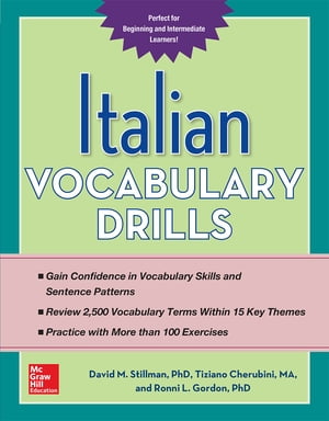 Italian Vocabulary Drills【電子書籍】[ Tiziano Cherubini ]