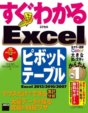 すぐわかる　Excelピボットテーブル　Excel　2013／2010／2007