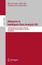 Advances in Intelligent Data Analysis XIV 14th International Symposium, IDA 2015, Saint Etienne. France, October 22 -24, 2015. Proceedings