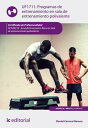 Programas de entrenamiento en sala de entrenamiento polivalente. AFDA0210【電子書籍】 Daniel Carrera Moreno