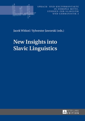 New Insights into Slavic Linguistics