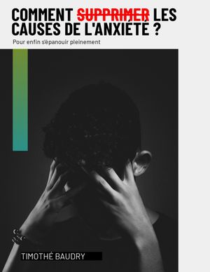 Comment supprimer les causes de l'anxi?t? ? Pour enfin s'?panouir plei...