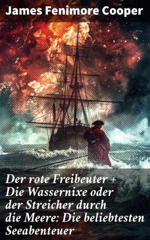 Der rote Freibeuter + Die Wassernixe oder der Streicher durch die Meere: Die beliebtesten Seeabenteuer Abenteuerromane des Autors von Der letzte Mohikaner und Der Wildt?ter