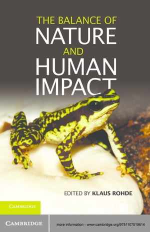 The Balance of Nature and Human Impact