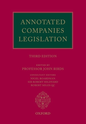 Annotated Companies Legislation