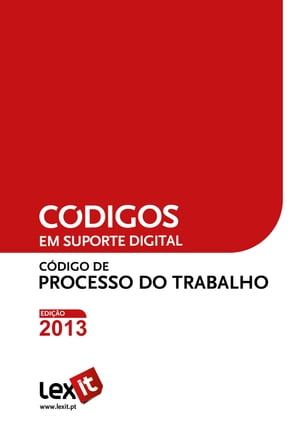 Código de Processo do Trabalho 2013