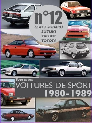 Toutes les voitures de sport 1980-1989