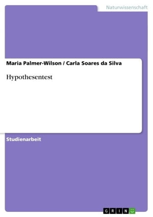 Hypothesentest【電子書籍】[ Maria Palmer-Wilson ]