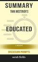 ＜p＞＜strong＞Readers of Tara Westover's Educated＜/strong＞**: A Memoir** ＜strong＞seeking engagement for all reading groups can gain further insight with this essential resource as a guide to aid your discussions.＜/strong＞＜/p＞ ＜p＞＜strong＞In her bestselling memoir Educated, Tara Westover shares about her experiences when she was seventeen years old. This was the time she first set foot in a classroom. Westover was born in the mountains of Idaho. She was born to survivalists. Their family was isolated from society that no one can assure that the children will receive an education. Because she lacked any formal education, Westover educated herself. She taught herself enough grammar and mathematics to be accepted in the History program of Brigham Young University. Her quest for learning transformed her entirely. Knowledge took her across continents, to Cambridge. Only then she wondered if she had traveled too far and there was no way to come back home.＜/strong＞＜/p＞ ＜p＞＜strong＞In this comprehensive look into Tara Westover's Educated: A Memoir＜/strong＞**, you'll be equipped to prepare with the following:**＜/p＞ ＜p＞＜strong＞Discussion aid which includes a wealth of prompts and information＜/strong＞＜/p＞ ＜p＞＜strong＞Overall plot synopsis and author biography＜/strong＞＜/p＞ ＜p＞＜strong＞Thought-provoking discussion questions for a deeper examination＜/strong＞＜/p＞ ＜p＞＜strong＞Creative exercises to foster alternate “if this was you” discussions＜/strong＞＜/p＞ ＜p＞＜strong＞And much more!＜/strong＞＜/p＞ ＜p＞＜strong＞Note to readers:＜/strong＞ This is a companion guide based on Tara Westover's Educated: A Memoir This is meant to enhance and aid your reading experience, not to replace it. We strongly encourage you to purchase the original book before purchasing this unofficial companion guide.＜/p＞画面が切り替わりますので、しばらくお待ち下さい。 ※ご購入は、楽天kobo商品ページからお願いします。※切り替わらない場合は、こちら をクリックして下さい。 ※このページからは注文できません。