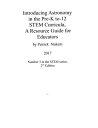 ŷKoboŻҽҥȥ㤨Introducing Astronomy in the Pre-K to 12 STEM Curricula A Resource Guide for EducatorsŻҽҡ[ Patrick Stakem ]פβǤʤ934ߤˤʤޤ