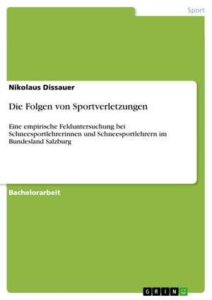 Die Folgen von Sportverletzungen