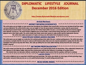 Diplomatic Lifestyle Journal December 2016 Edition【電子書籍】[ Alfred Mbati ]