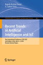 Recent Trends in Artificial Intelligence and IoT First International Conference, ICAII 2022, Jamshedpur, India, April 4-5, 2023, Revised Selected Papers【電子書籍】