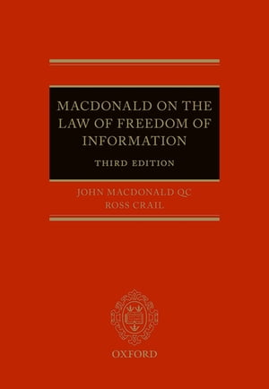 Macdonald on the Law of Freedom of Information