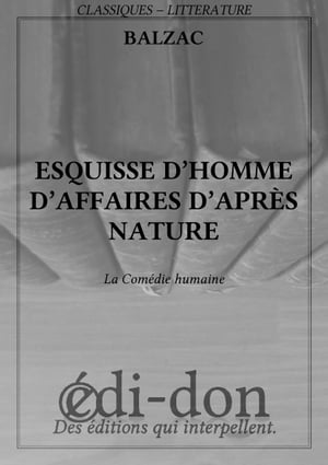 Esquisse d'homme d'affaires d'apr?s nature