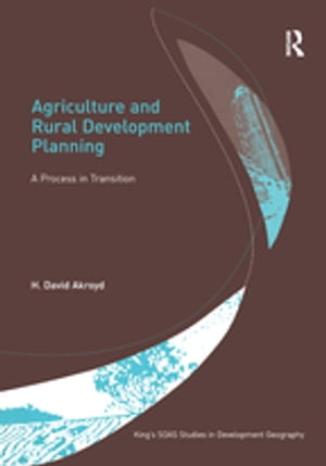 Agriculture and Rural Development Planning