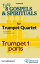 Bb Trumpet 1 part of "8 Gospels & Spirituals" for Trumpet quartet