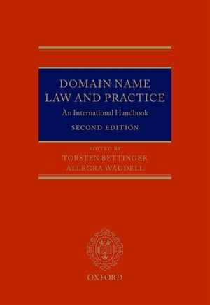 Domain Name Law and Practice