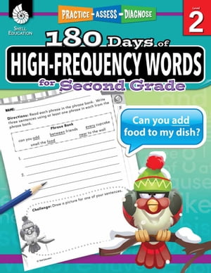 180 Days of High-Frequency Words for Second Grade: Practice, Assess, Diagnose Level 2