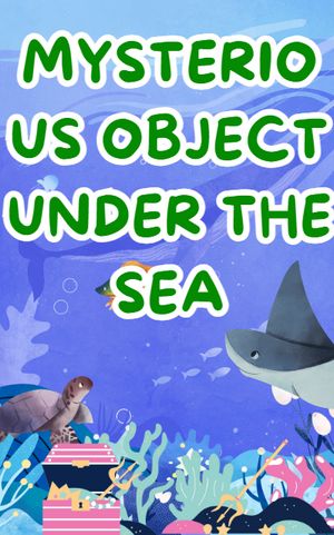 Mysterious object under the sea