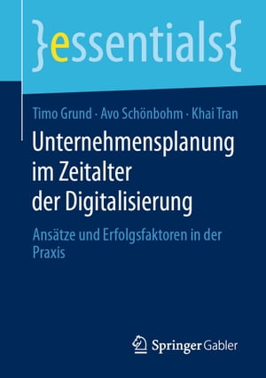 Unternehmensplanung im Zeitalter der Digitalisierung