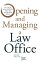 Opening and Managing a Law Office