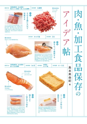 肉・魚・加工食品保存のアイデア帖