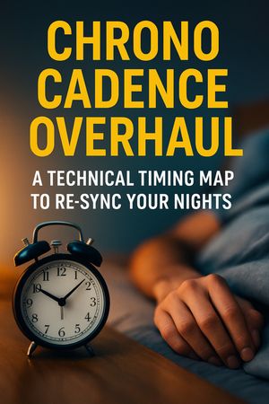 Chrono Cadence Overhaul: A Technical Timing Map to Re?Sync Your Nights【電子書籍】[ Celeste Rowan ]