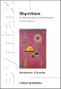 Syntax A Generative Introduction【電子書籍】 Andrew Carnie