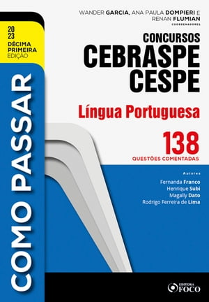 Como passar concursos CEBRASPE -Língua Portuguesa