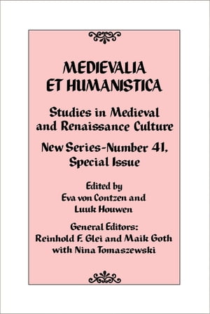 Medievalia et Humanistica, No. 41