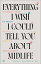 Everything I Wish I Could Tell You about Midlife A Woman's Guide to Health in the Body You Actually HaveŻҽҡ[ Mikala,MD Albertson ]