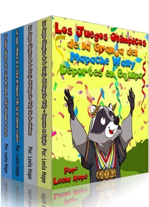 Los Juegos Olimpicos de la Granja del Mapache Wally bedtime books for kids, #3