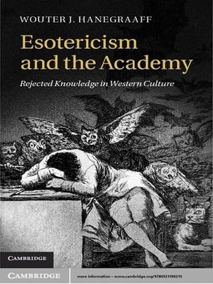 Esotericism and the Academy