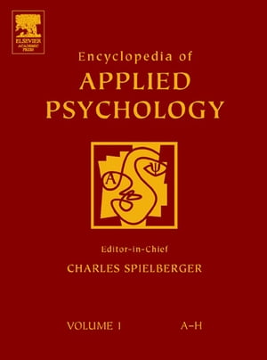 Encyclopedia of Applied PsychologyŻҽҡ[ Charles Spielberger ]