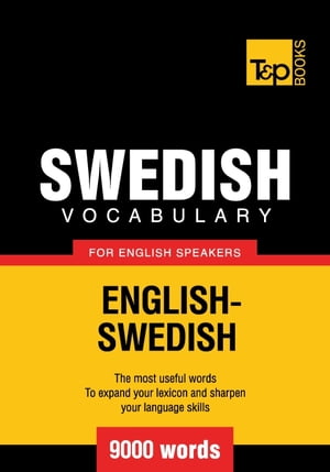 Swedish vocabulary for English speakers - 9000 words