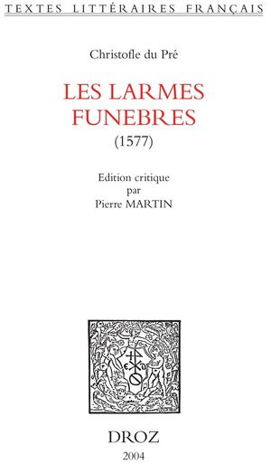 ŷKoboŻҽҥȥ㤨Les Larmes funebres : 1577Żҽҡ[ Christofle du Pr? ]פβǤʤ3,000ߤˤʤޤ