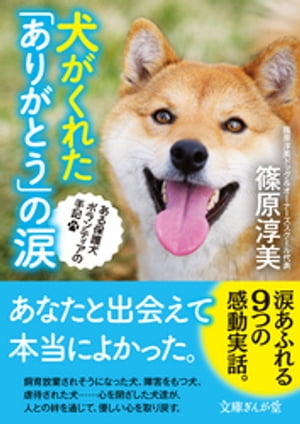 犬がくれた「ありがとう」の涙　ある保護犬ボランティアの手記