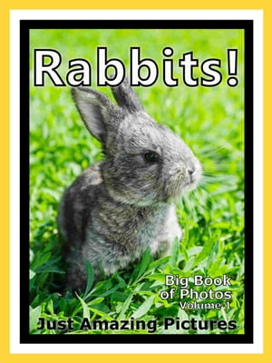 Just Bunny Rabbit Photos! Big Book of Photographs & Pictures of Bunnies & Rabbits, Vol. 1