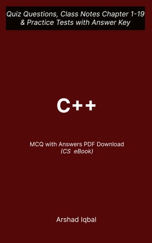 C++ MCQ PDF Book | C++ Programming MCQ Questions and Answers PDF