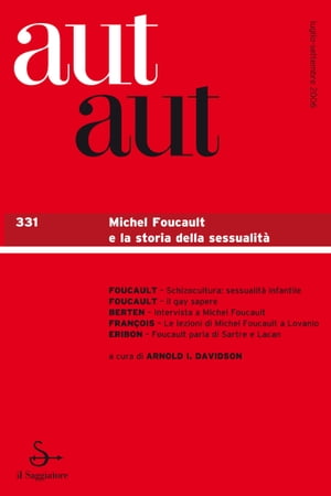 Aut aut 331 - Michel Foucault e la storia della sessualità
