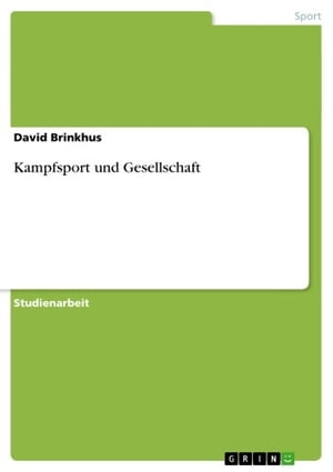 Kampfsport und Gesellschaft